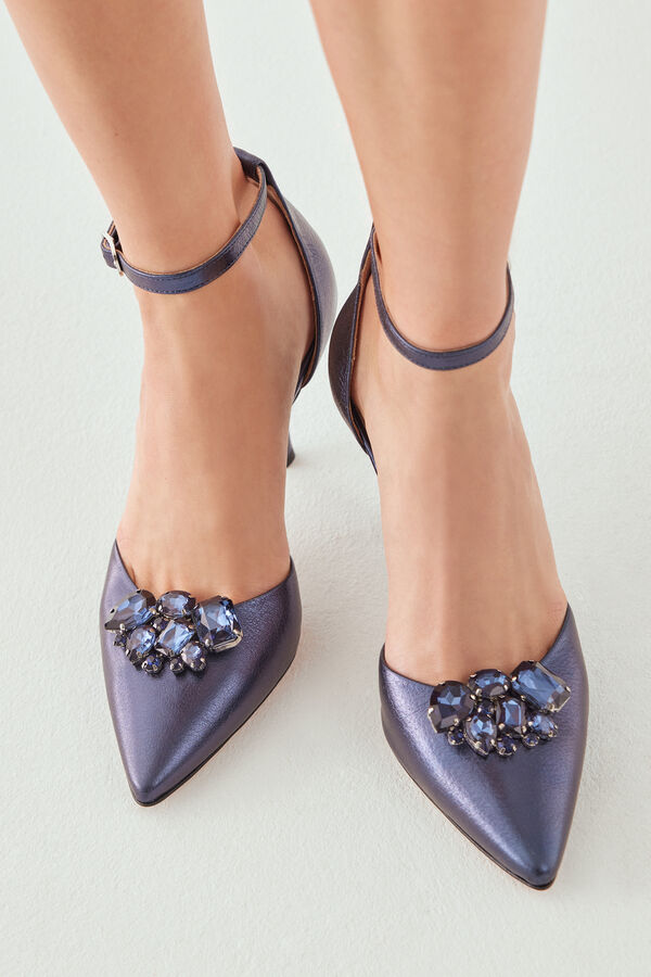 Jewel clip for shoes