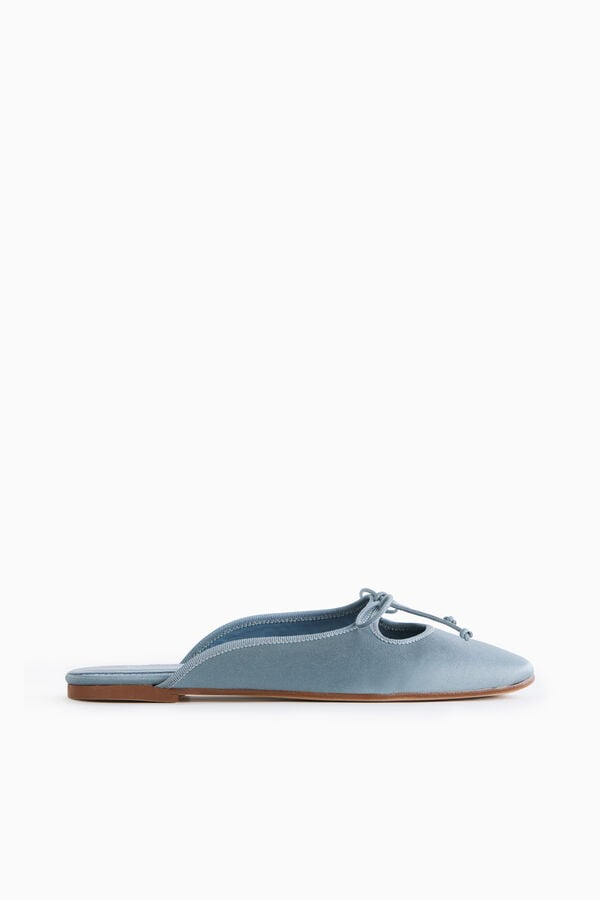 Mules en satin