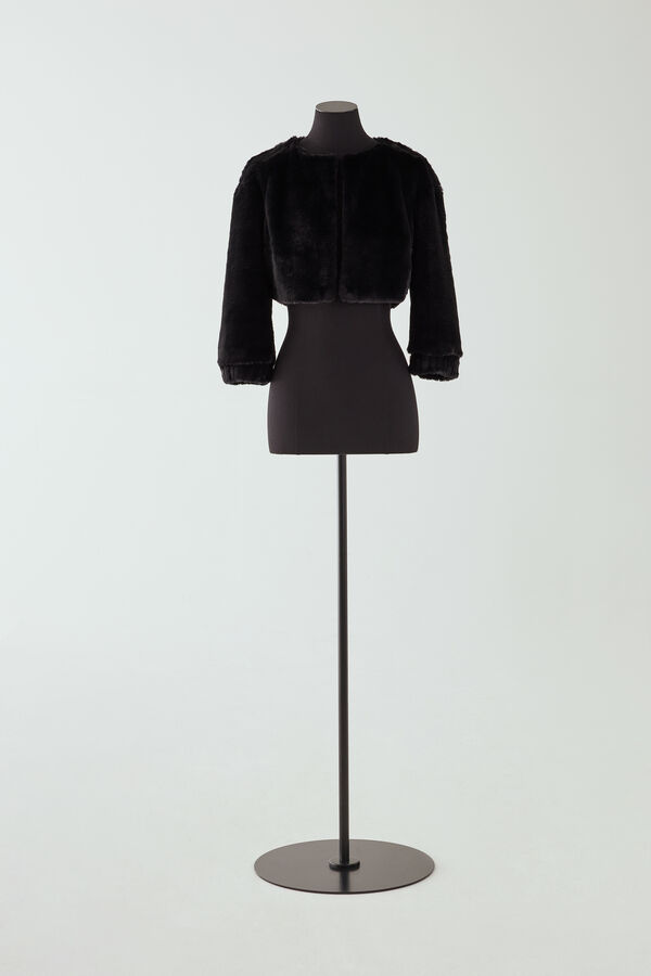 bolero in Eco Pelliccia