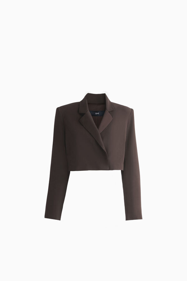 Cropped blazer