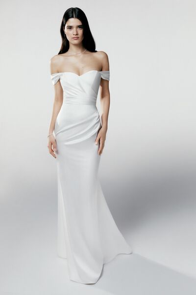 Abito da Sposa Gemma con sopragonna