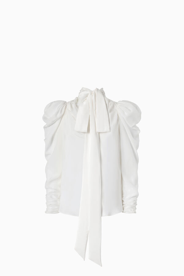 Blouse avec n&oelig;ud