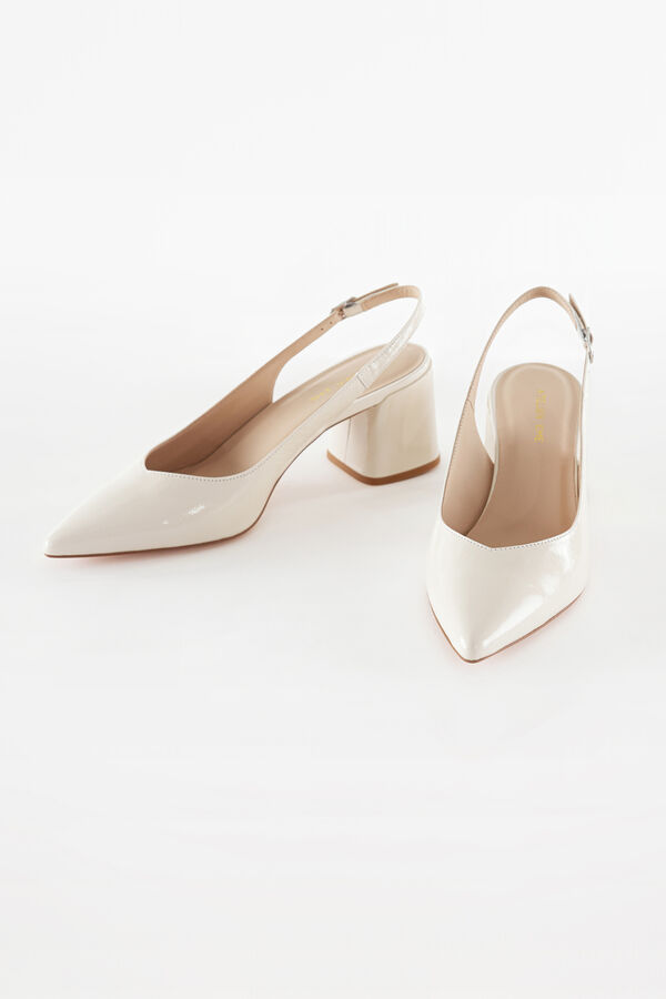 Iris Slingback-Schuh aus Leder