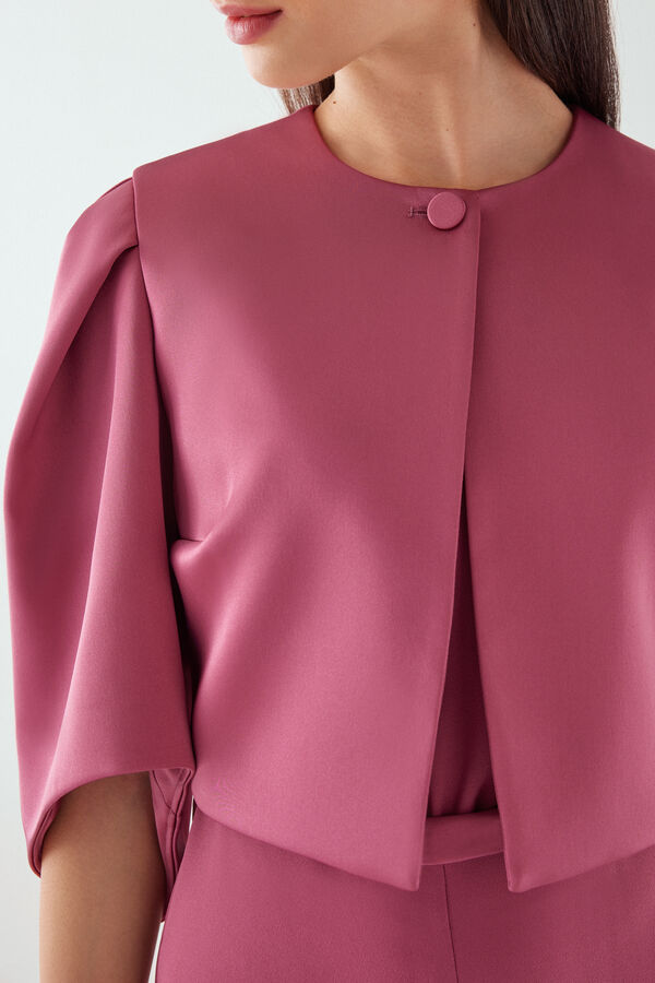 Satin bolero