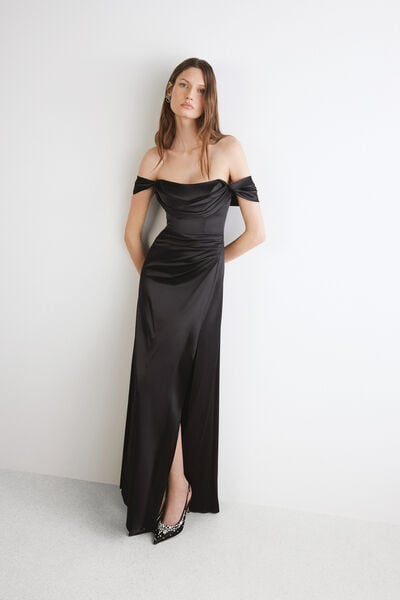 Vestido longo Diaspro