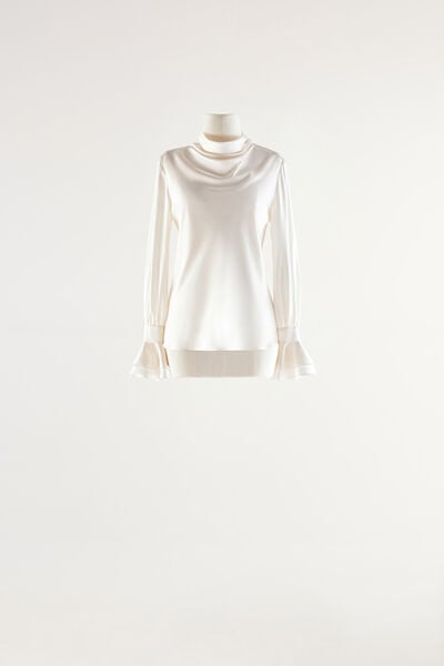 Camicia in raso