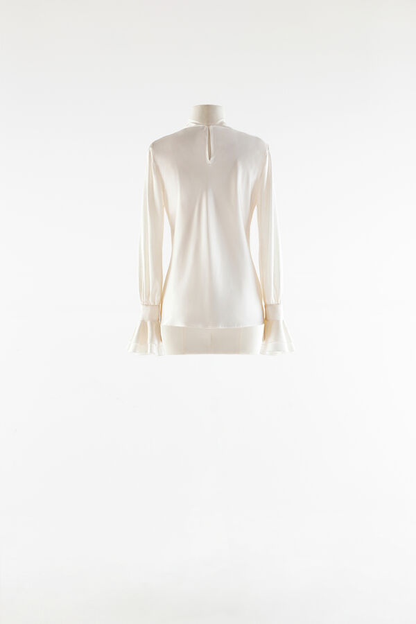 Camicia in raso