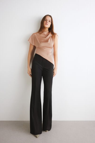Crepe Trousers