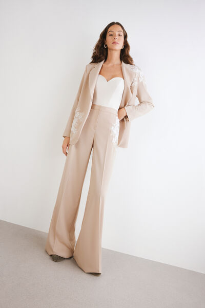 Embroidered pants