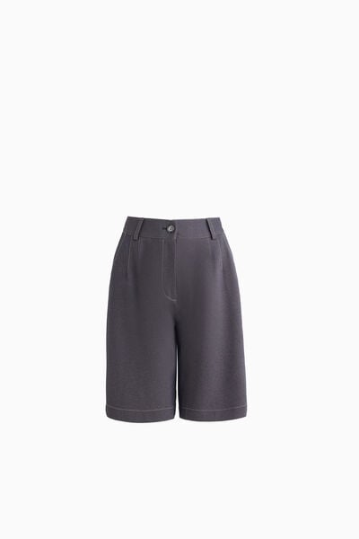 Stretch Twill Bermuda Shorts