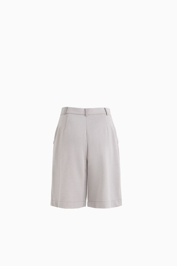 Bermuda-Shorts aus Stretch-Twill
