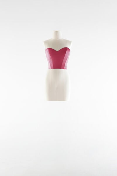 Bustier scollo a cuore