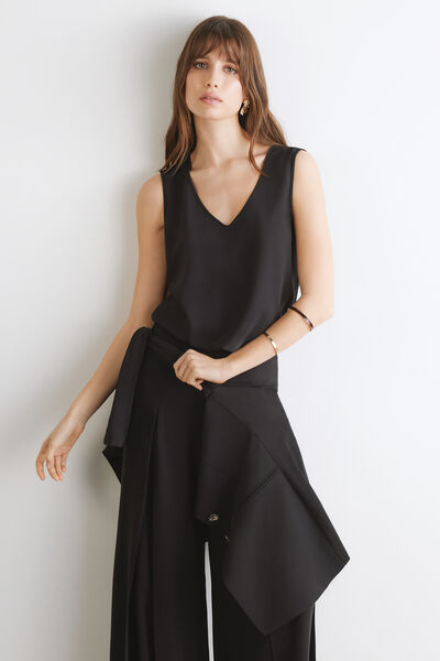 &Auml;rmellose Bluse