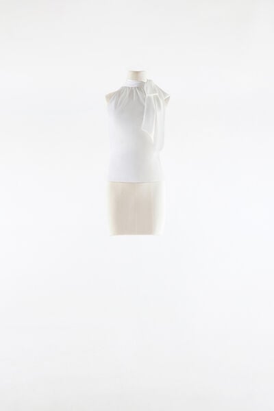 Camicia con fiocco