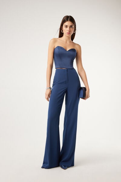 Pantalón de crepé