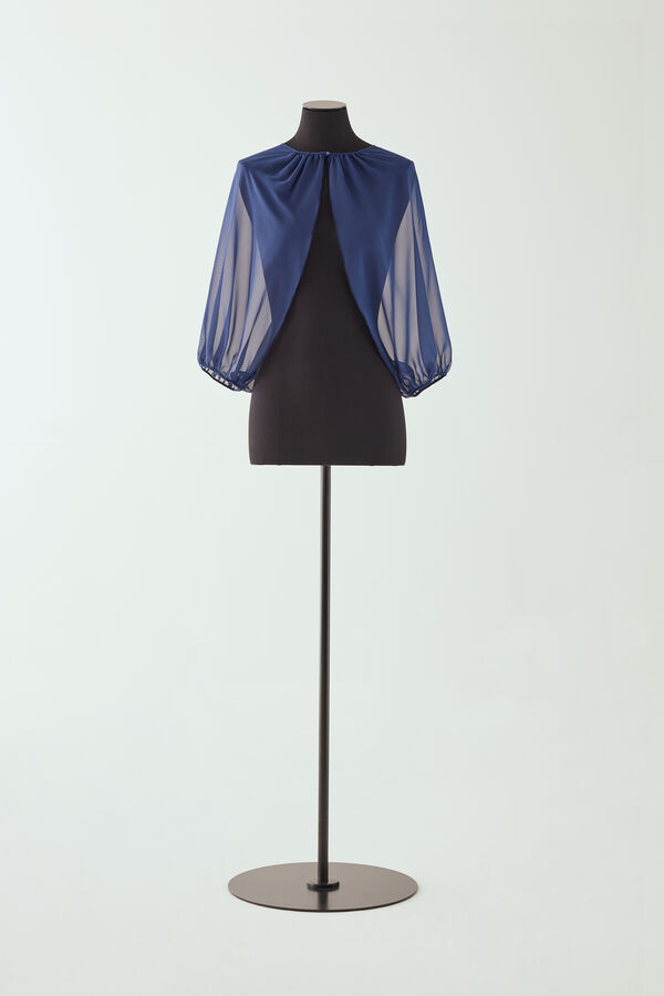 Bolero in chiffon