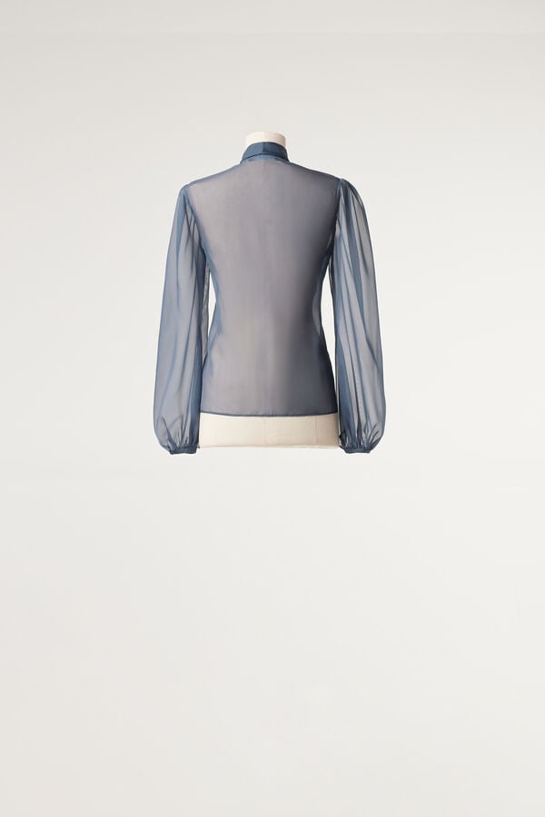 Camicia con fiocco