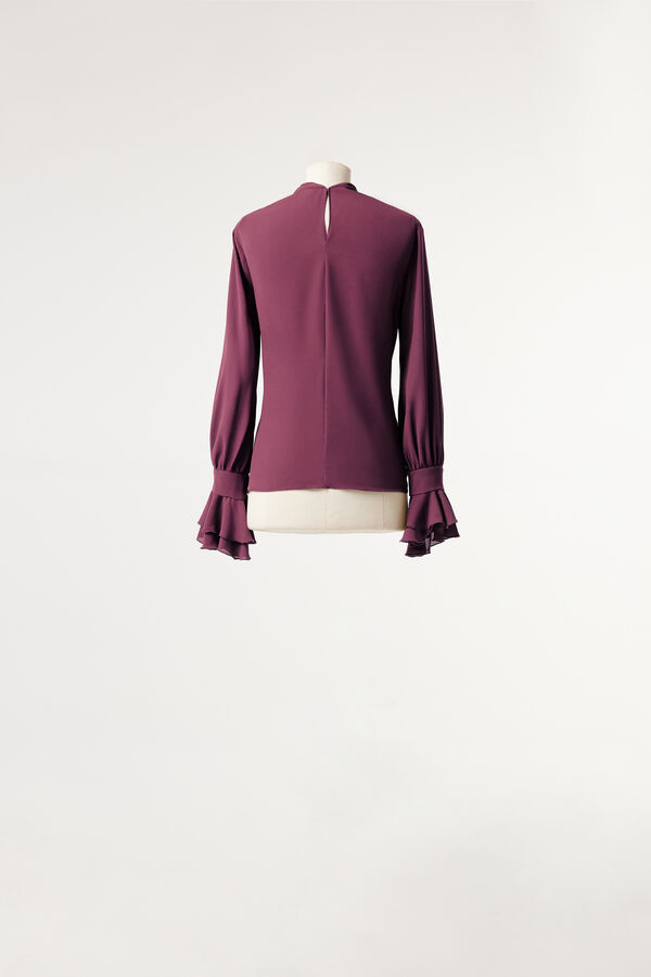Camicia in georgette