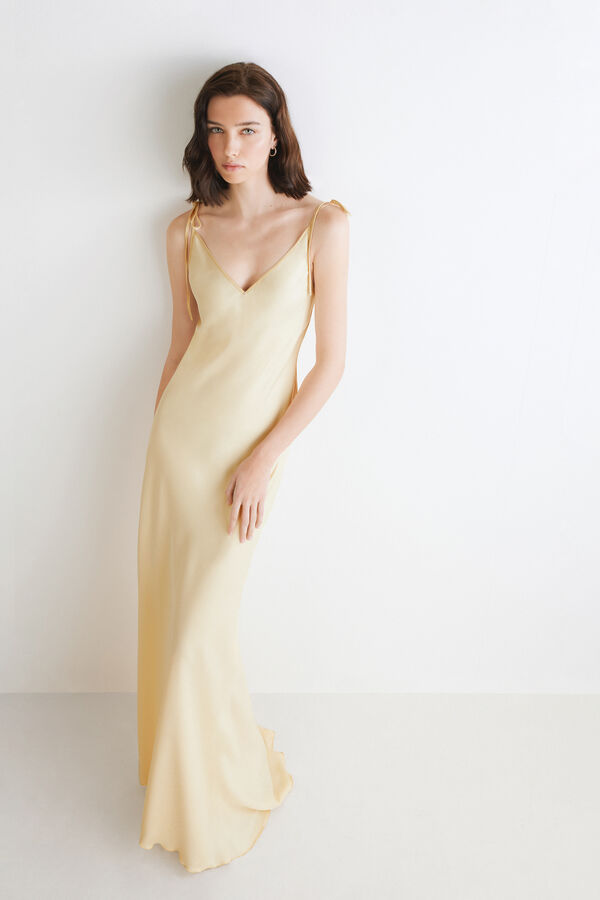 Long Dress Felce