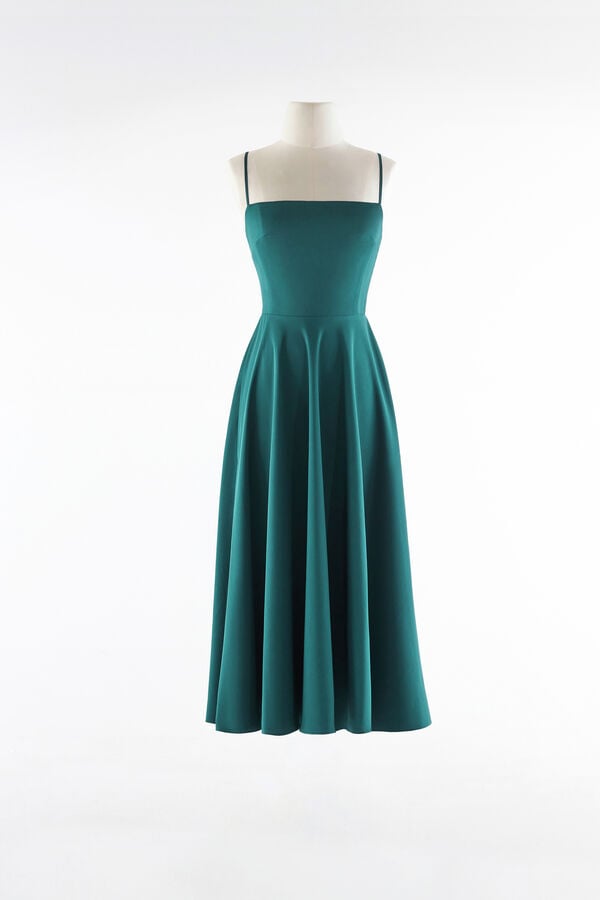 Midi-Kleid Auge
