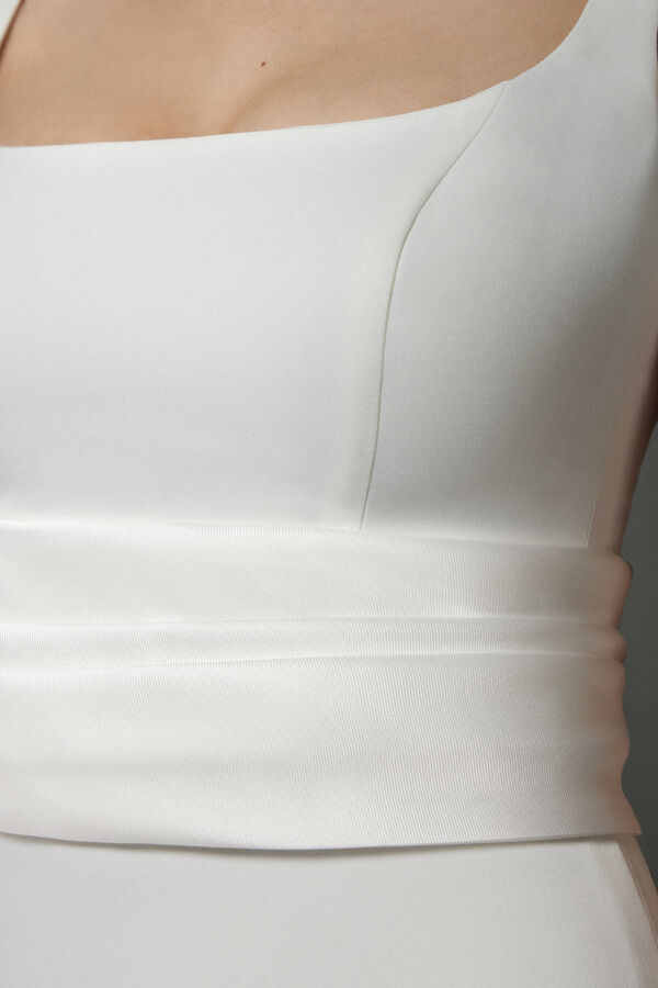Ceinture plissée en mikado