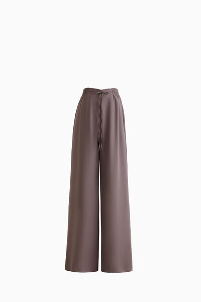 Pantalons fluids de cama ampla
