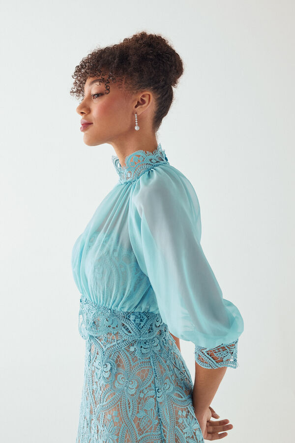 Bolero in Chiffon e Pizzo