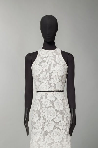 Top in pizzo rebrodé