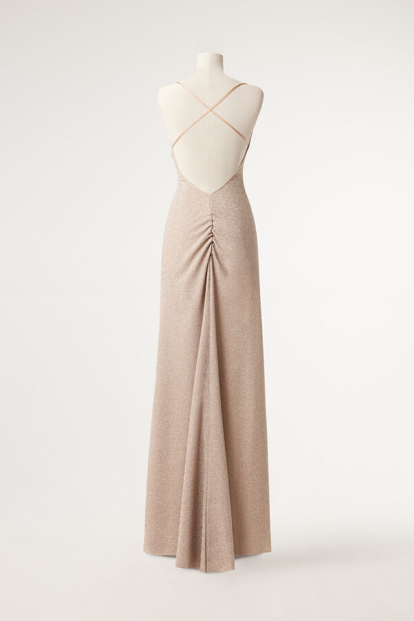 Long Gilded Dress