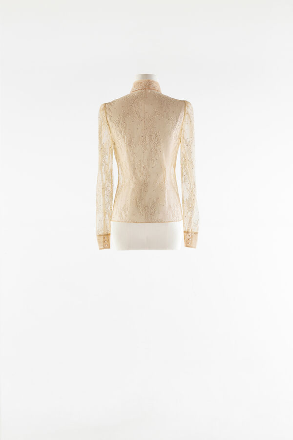 Camicia con fiocco