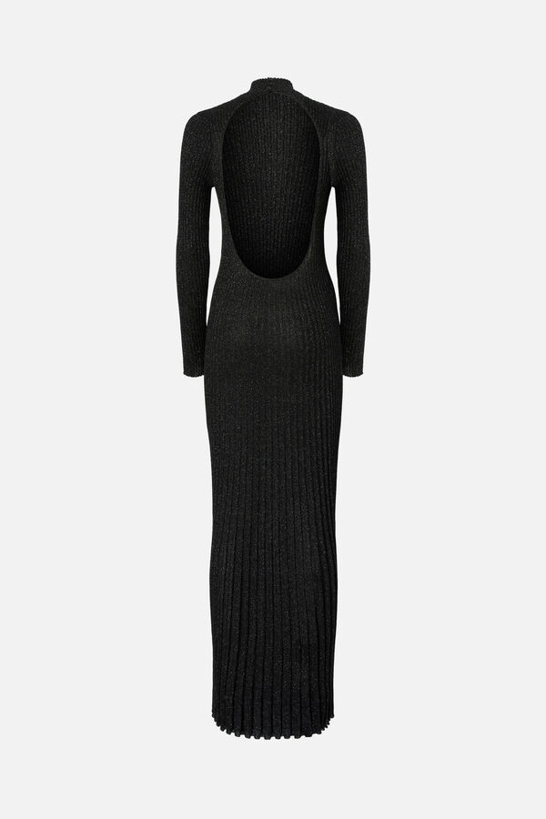 Lam&egrave; Ribbed Maxi Dress