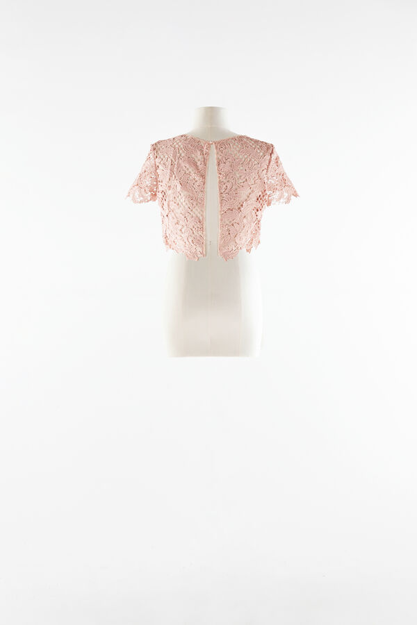 Bolero in pizzo Macramé