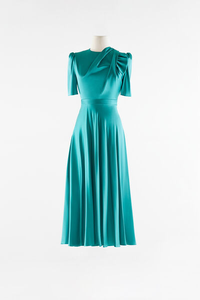 Vestido midi Saffirina