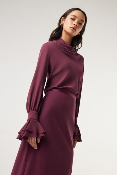 Camicia in georgette