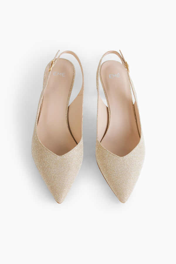Slingback con Brillo