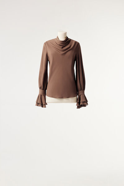 Georgette-Bluse