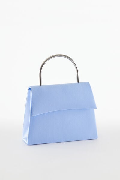 Borsa rigida in raso