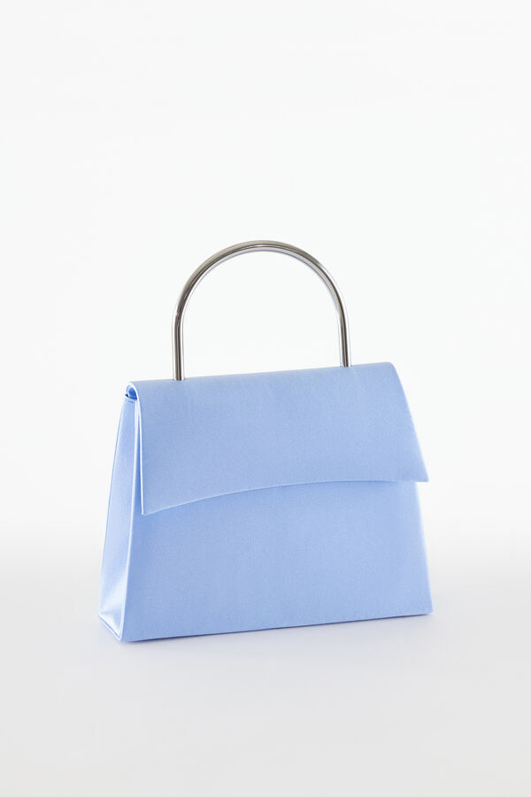 Hard satin bag