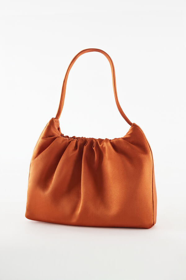 Shoulder bag in raso