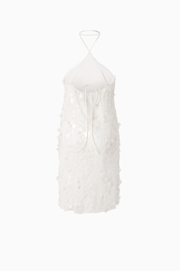 Kurzes Passionsblumen-Kleid