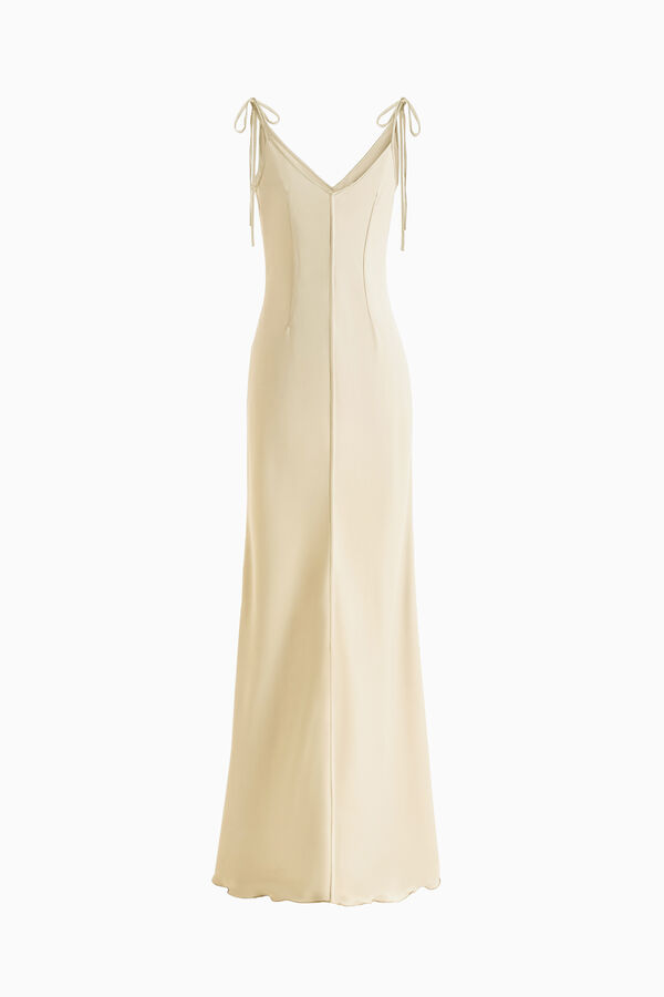 Long Dress Felce