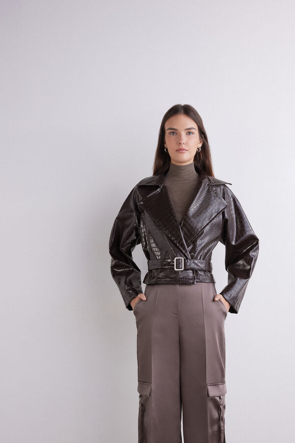 Kurzer Trenchcoat