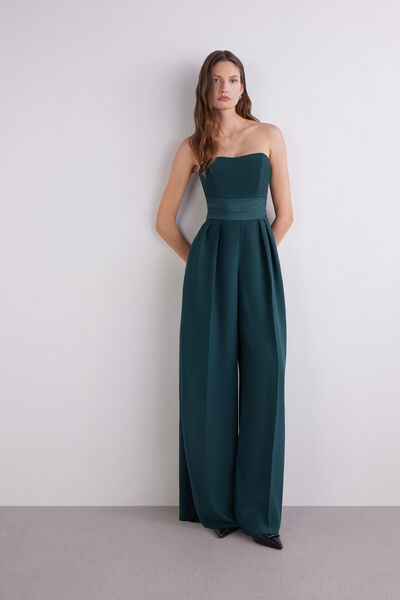 Tuta jumpsuit in satin