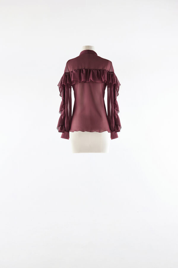 Chiffon shirt