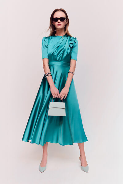 Vestido midi Saffirina