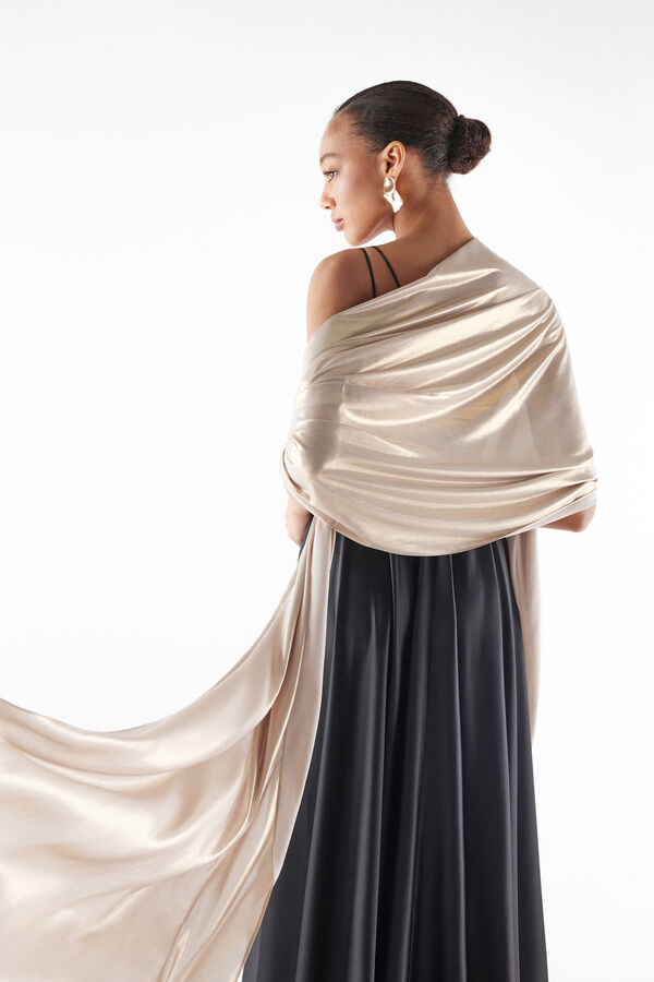 Stola in Chiffon Laminato