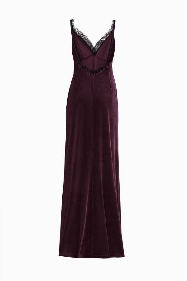 Velvet Slip Dress