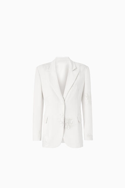 Blazer con ricami