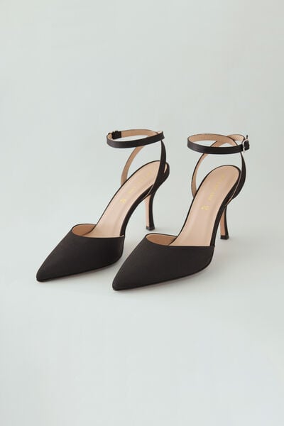 Satin Pumps