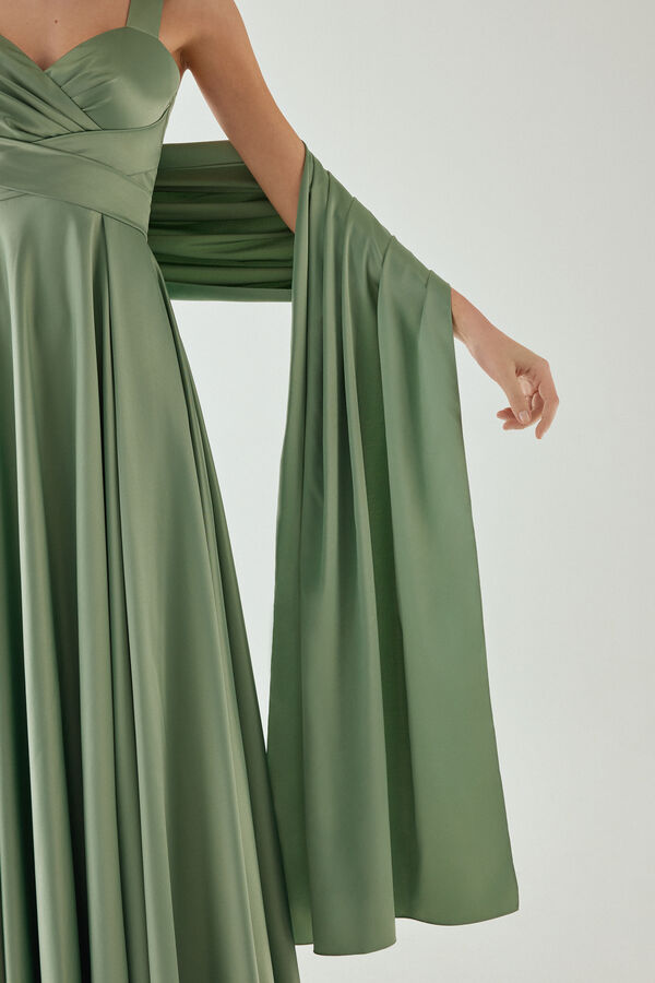Étole en satin